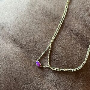 Kendra Scott emilie gold multi strand necklace